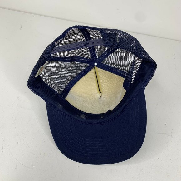 Vtg Madhatter American Legion Special Olympics Blue Snapback OSFA Trucker Hat - Picture 10 of 11